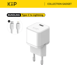 KiiP Wireless C16 Adaptor Kepala Charger 20W Travel Fast Charger