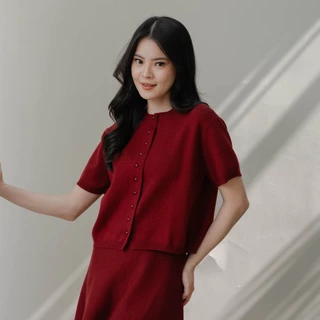 Beatrice Clothing Junia Knit Blouse - Atasan Rajut Casual