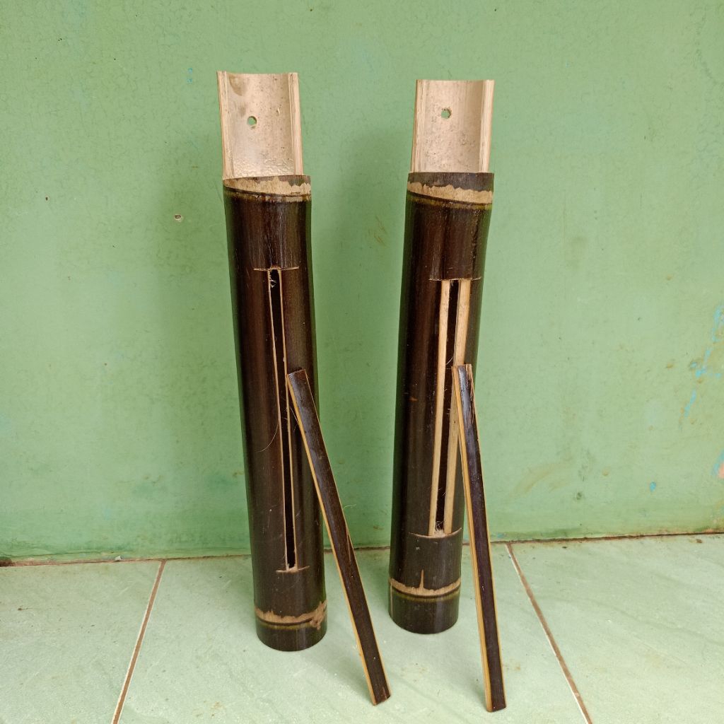 Jual Kentongan Bambu/Kentongan Bambu Hitam/ Alat Ronda/Alat Peringatan ...