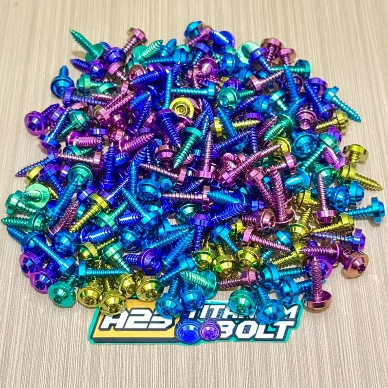 Jual baut titanium body honda | Shopee Indonesia