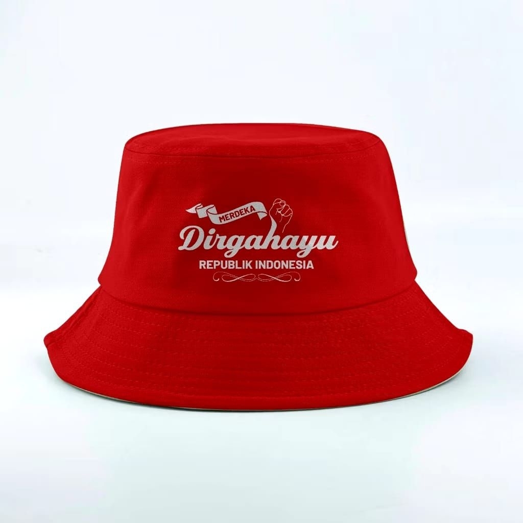 Jual TOPI BUCKET HUT RI KE 80 II PANITIA 17 AGUSTUS 1945 DIRGAHAYU ...
