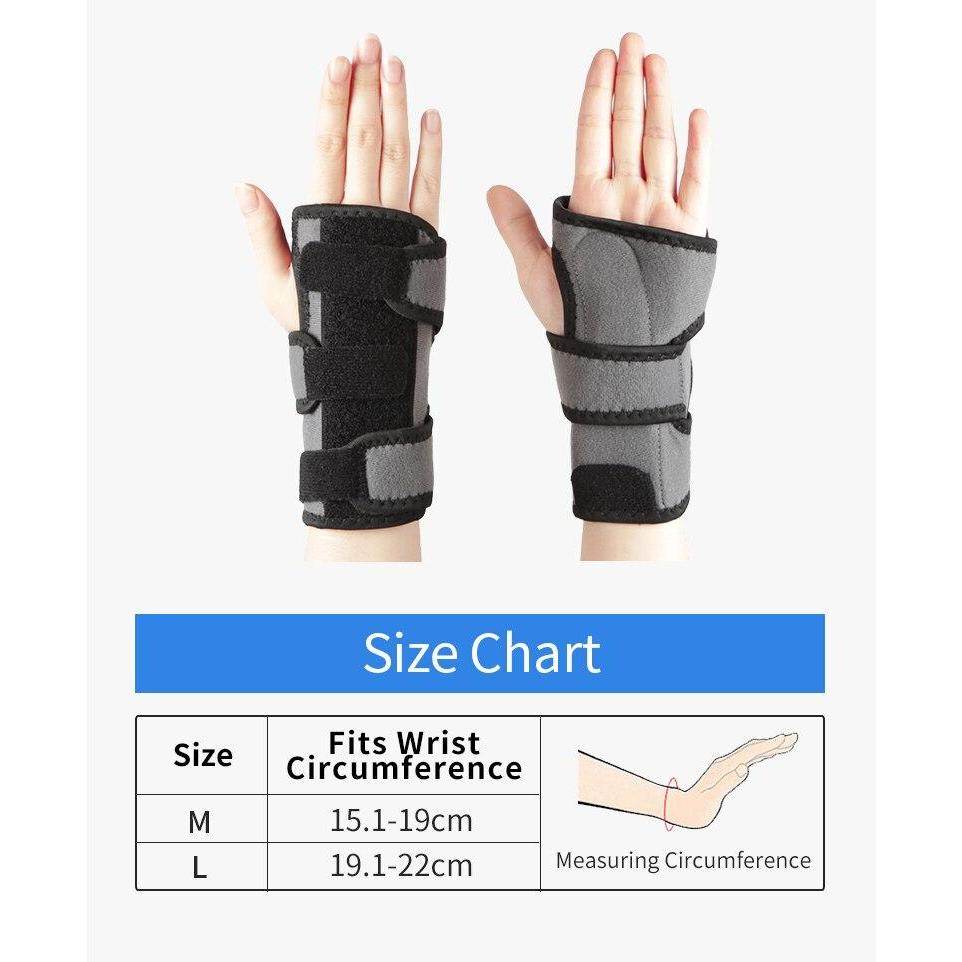 Jual TMT Wrist Brace Compression Deker Pergelangan Tangan Hand Support ...