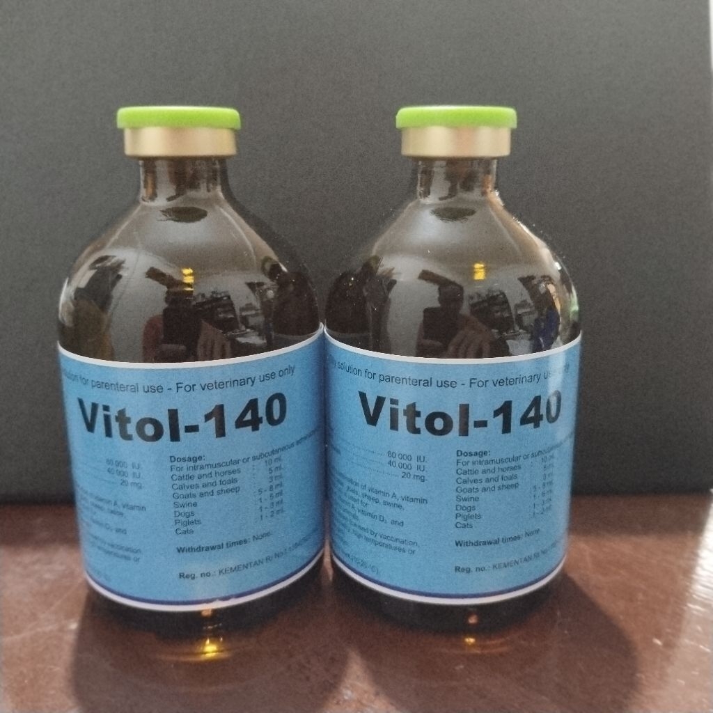 Jual vitol-140 100ml (vit AD3E) | Shopee Indonesia