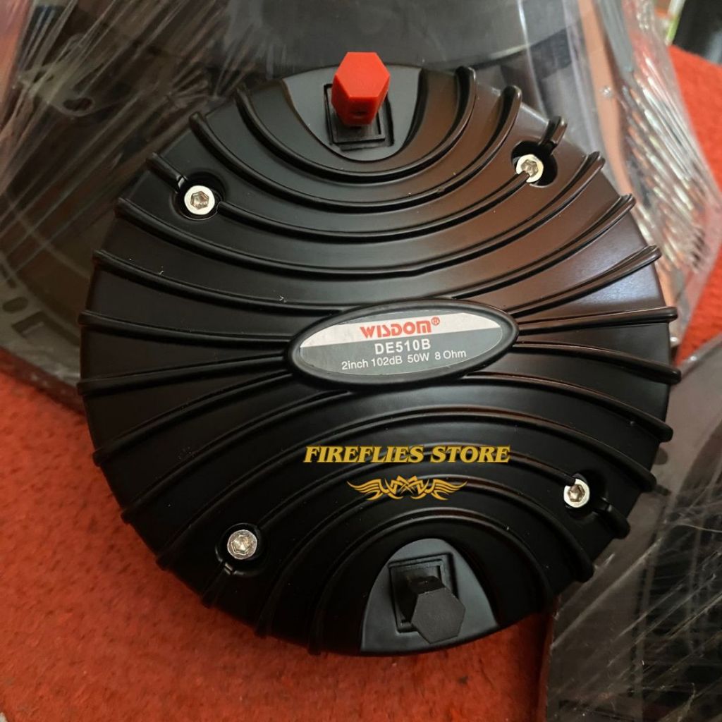Jual Tweeter Wisdom DE510B Model Drat Spul 2 Inch Ukuran D5 Driver ...