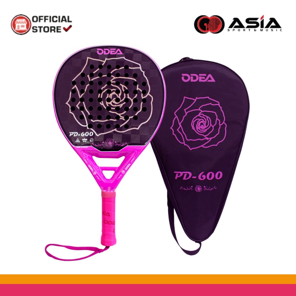 Jual Racket Padel Odea PD-600 Carbon 18K + Bag | Raket Padel Serat ...