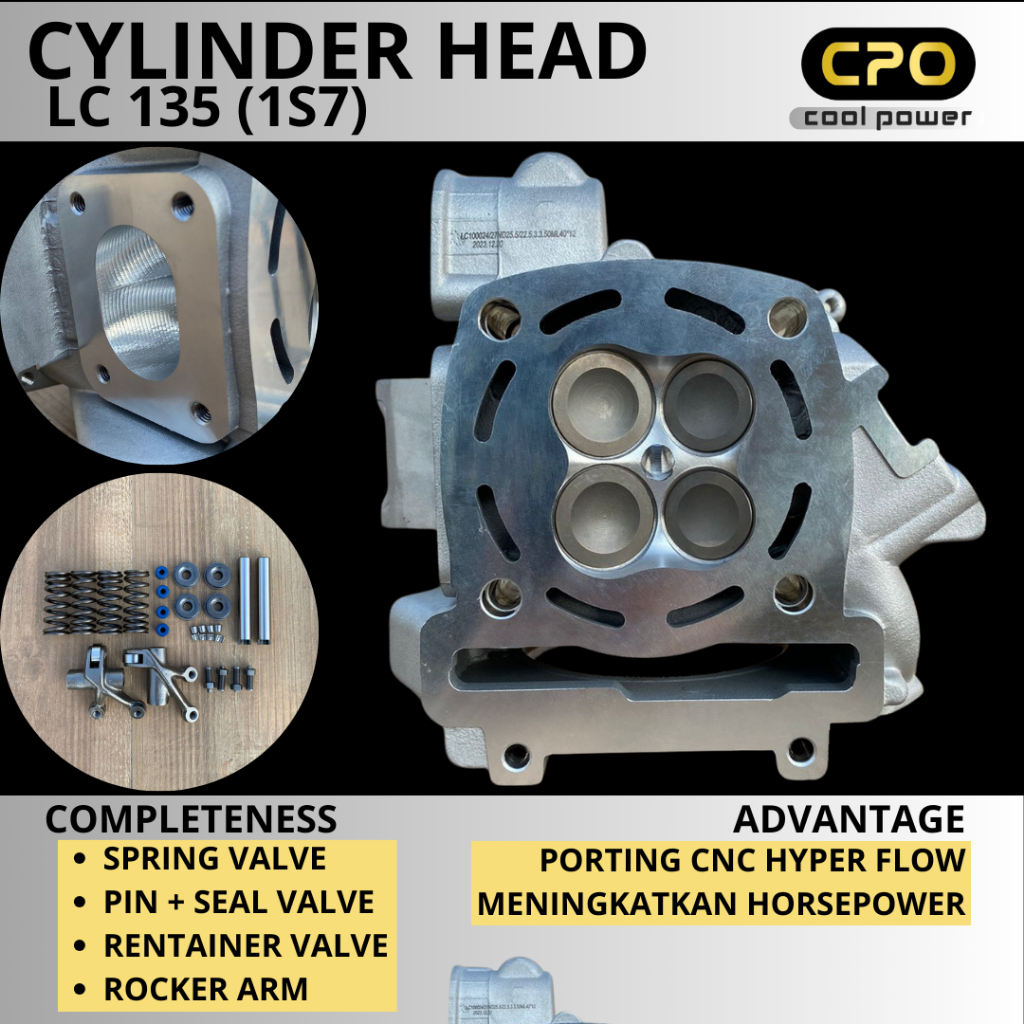 Jual CPO Cool Power Blok Head Jupiter MX Old MX New 135 Vixion Old R15 ...