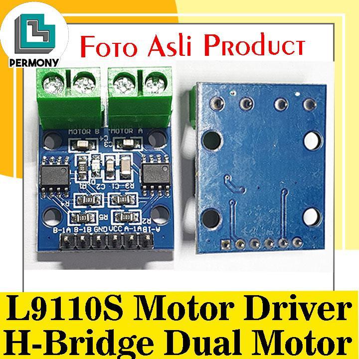 Jual Modul L9110S H-bridge Stepper Motor Dual DC motor Driver Module ...