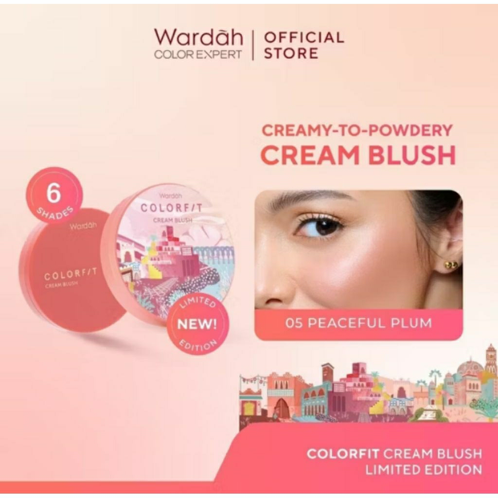 Jual Wardah Colorfit Cream Blush | Shopee Indonesia