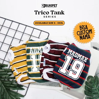 Baju Kucing Anjing Kelinci Cowok Cewek Lucu Murah - Bukipet Tank Trico Series
