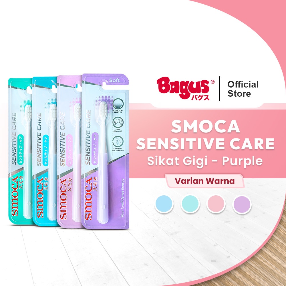 Jual Smoca Toothbrush Sikat Gigi Sensitive Care | Shopee Indonesia