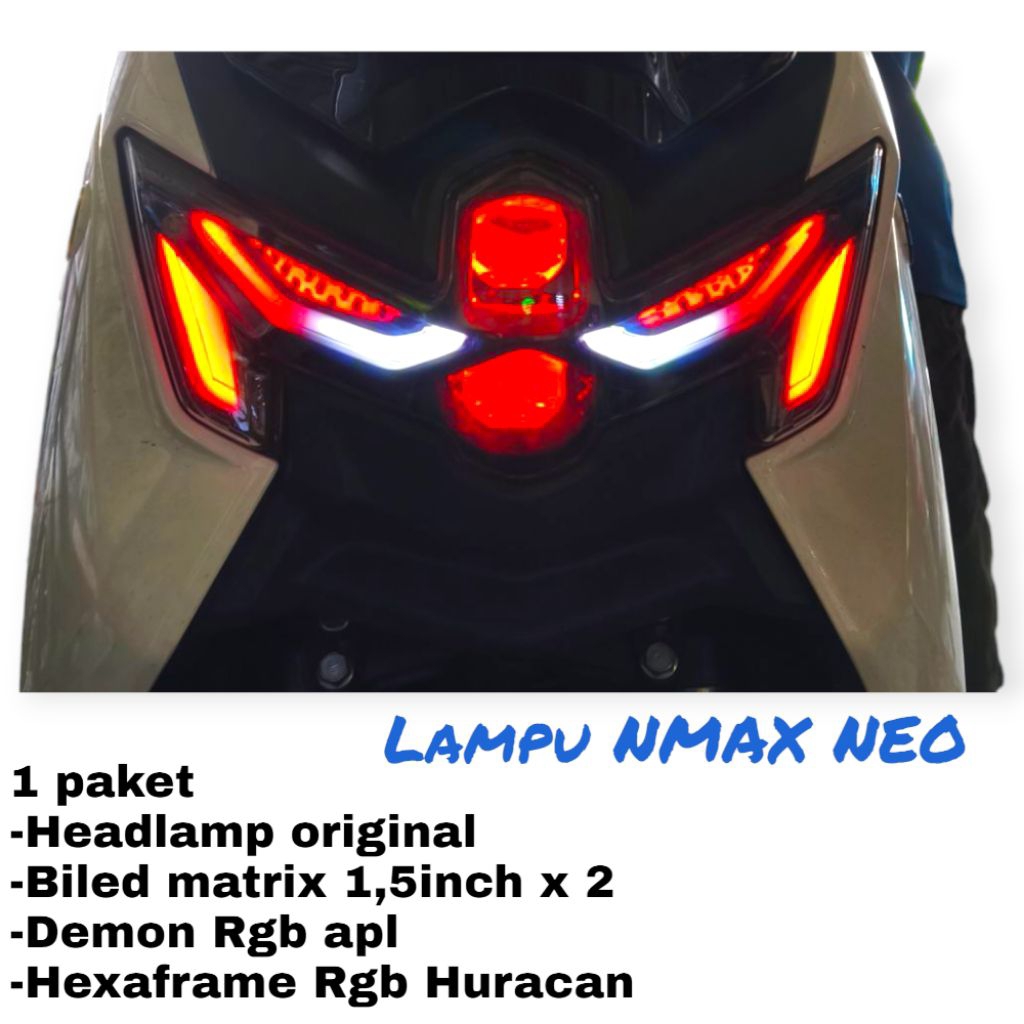 Jual Lampu biled nmax neo nmax turbo nmax new yamaha nmax biled proji ...