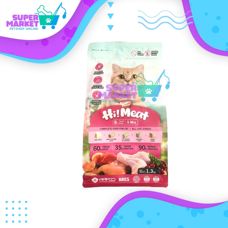 Jual Kitchen Flavor Hi meat Complete Cat All Life Stages Freshpack 1 ...