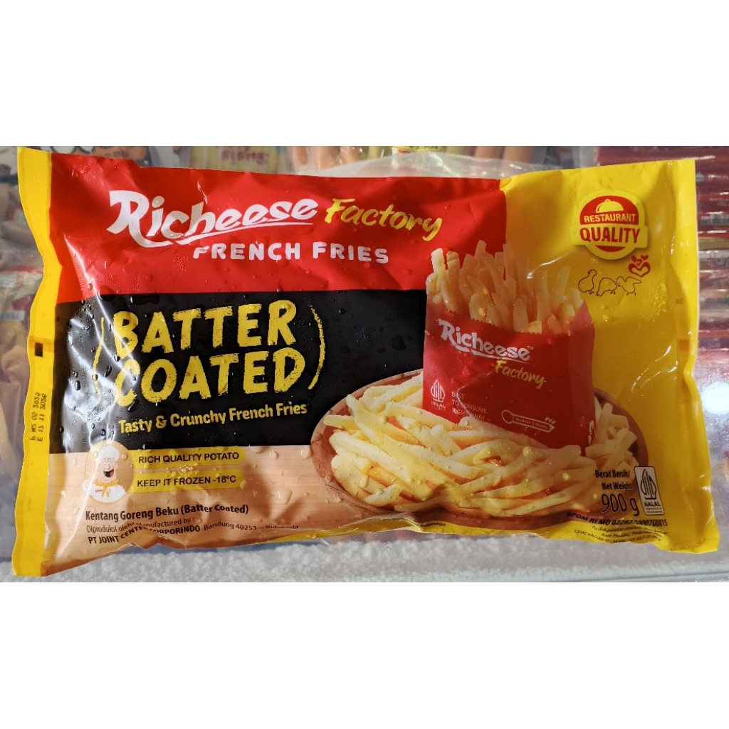 Jual Kentang Richeese Factory French Fries Batter Coated | Shopee Indonesia