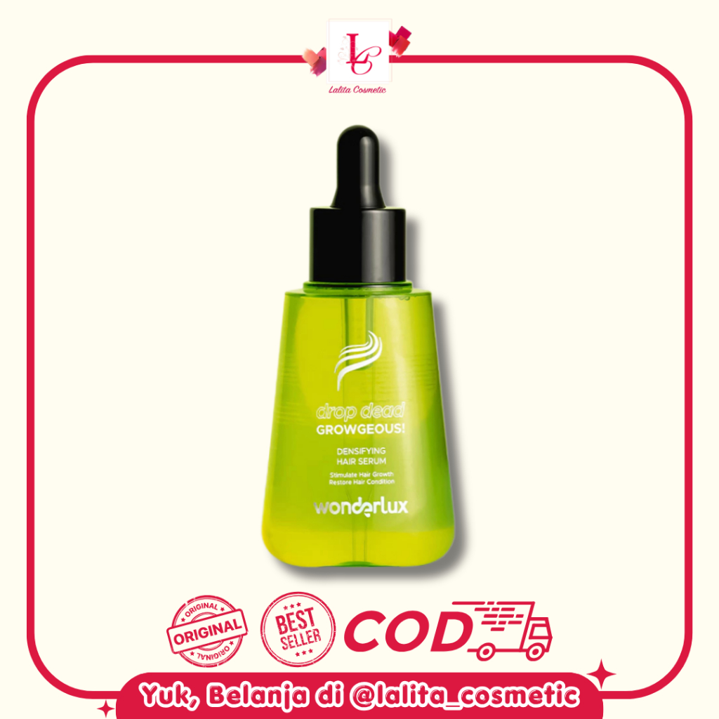 Jual Wonderlux Drop Dead Growgeous! Densifying Hair Serum Hair Growth ...