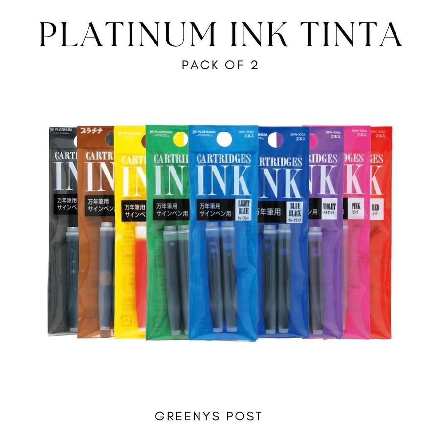Jual Platinum Cartridge Ink Set Tinta Fountain Pen | Shopee Indonesia