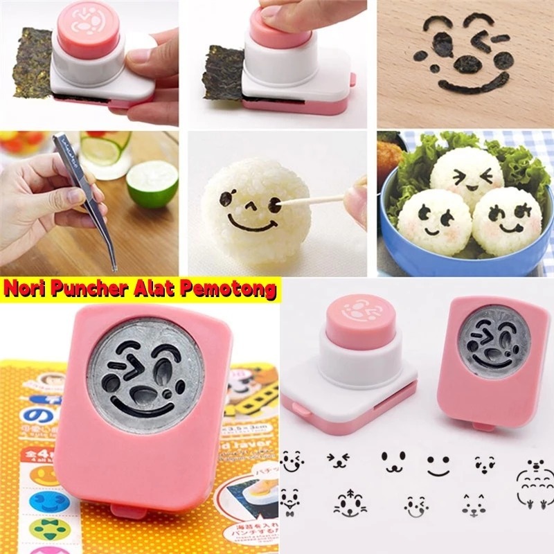 Jual READY CS1 DITABABY Puncher Onigiri Sushi Cetakan Pemotong Nori ...