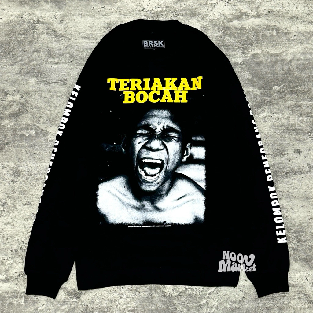 Jual Kelompok Penerbang Roket - Teriakan Bocah Longsleeve - Black ...