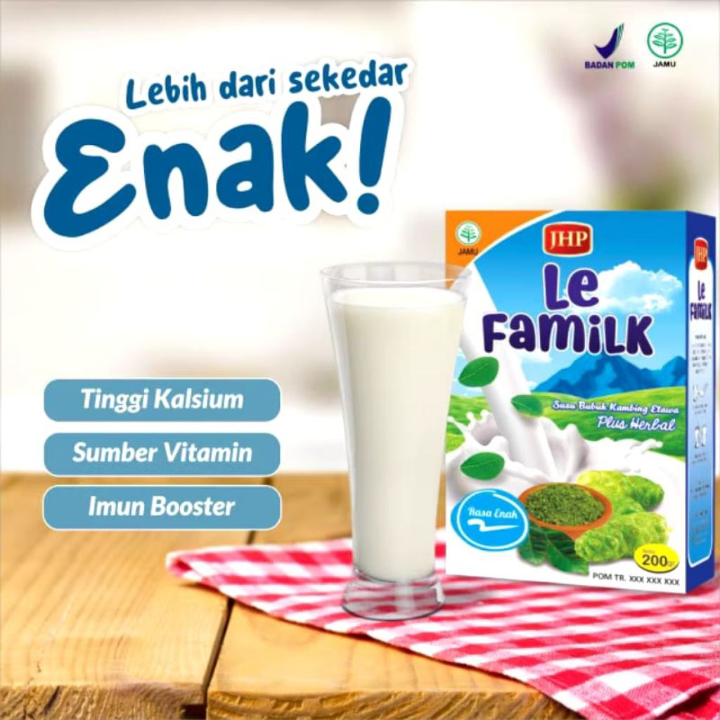 Jual LE FAMILK SUSU KAMBING ETAWA PLUS HERBAL MEMBANTU MENINGKAT DAYA ...