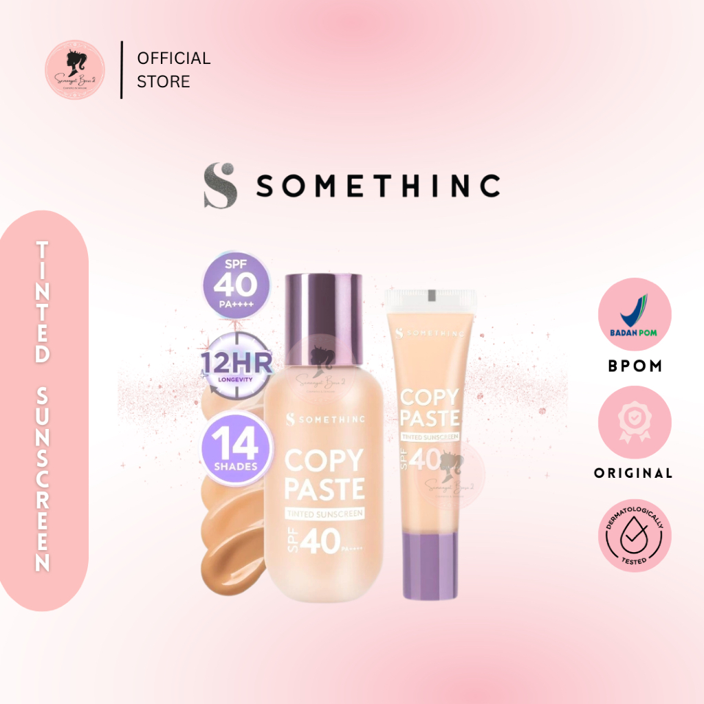 Jual SOMETHINC - Copy Paste Tinted Sunscreen SPF 40 PA++++ - Skin Tint ...