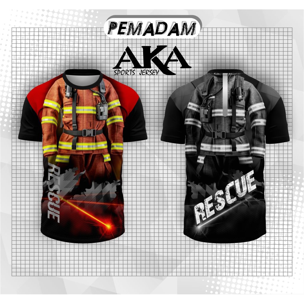 Jual Jersey DAMKAR Premium by AKAsport Jersey I JERSEY DAMKAR CUSTOM ...