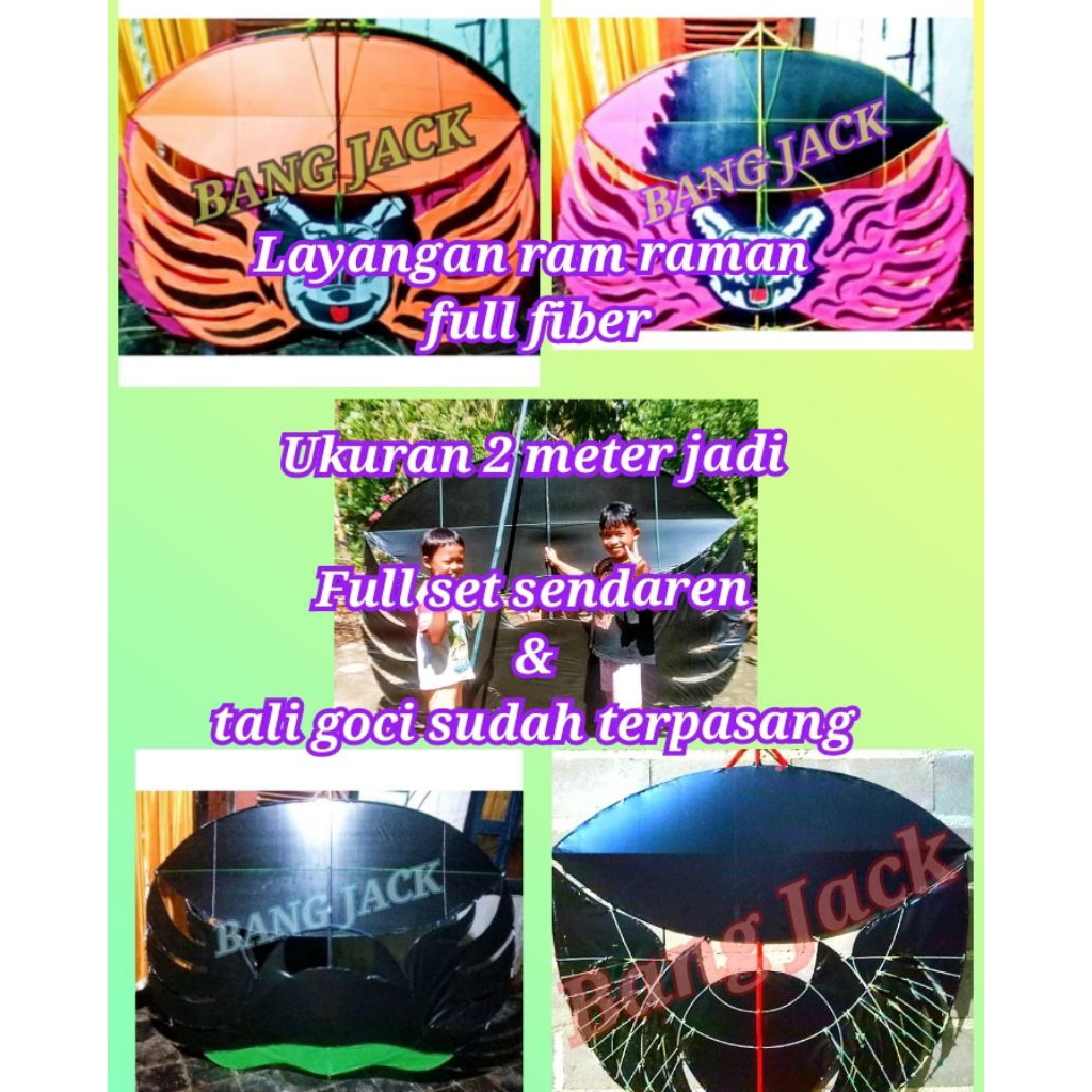 Jual Layangan Ram Raman 2 Meter Terlengkap & Harga Terbaru Mei 2026 ...