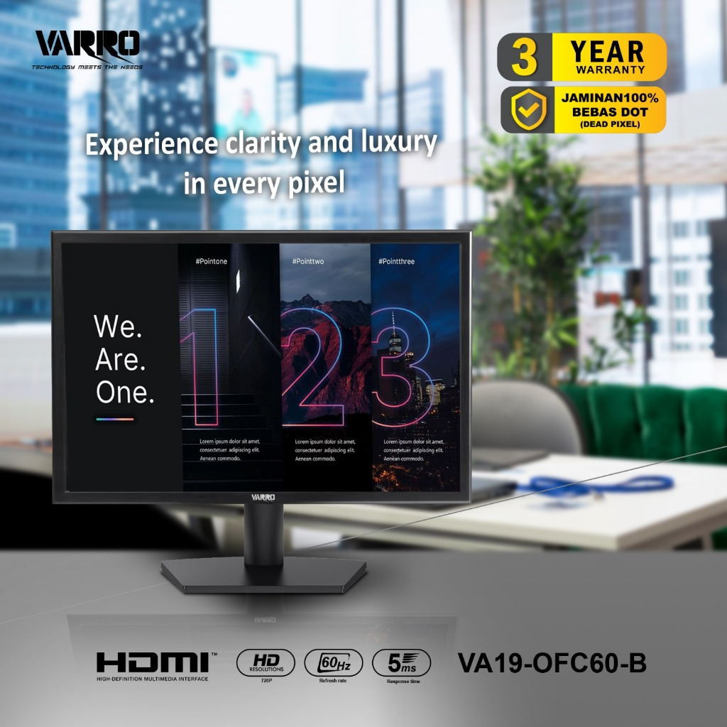 Jual LED VARRO / MONITOR VARRO 19'' GARANSI RESMI | Shopee Indonesia