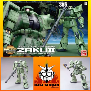 Bandai Mega Size 1/48 Zaku II Model Kit No Glue Required Bandai