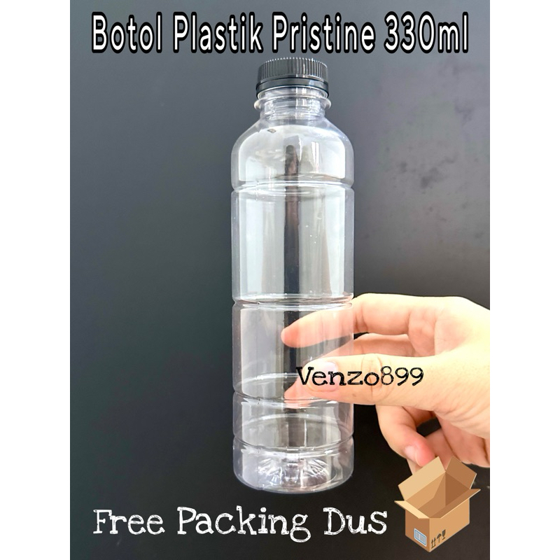 Jual (40 Pcs) Botol Plastik Pristine Sn 330ml FREE PACKING DUS | Shopee ...
