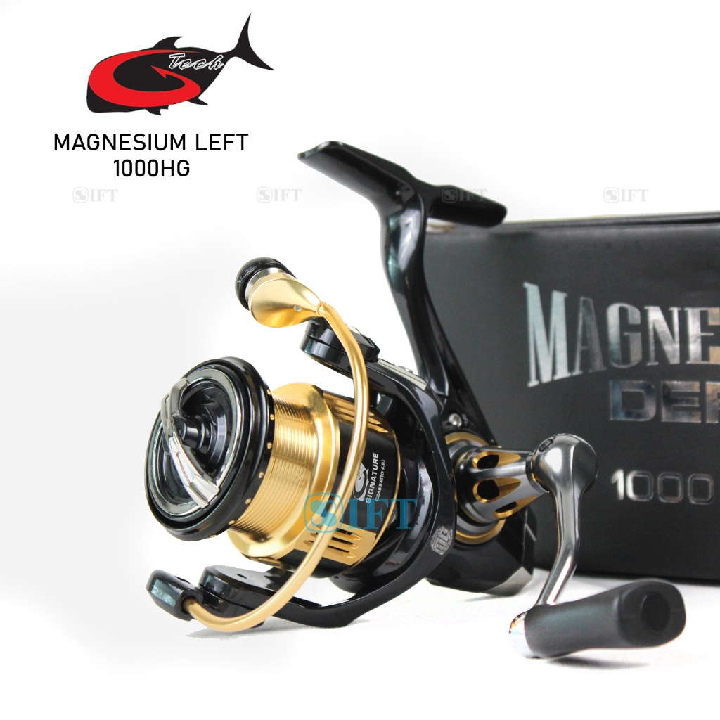 Jual Reel G-TECH MAGNESIUM DEFT 1000 2000 HG | Power Handle SaltWater ...