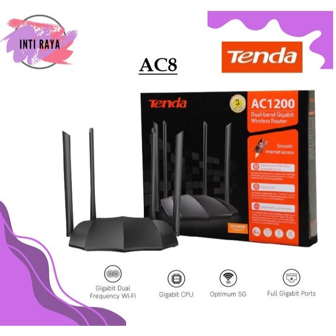 Jual Tenda AC8 AC1200M Router WiFi | Shopee Indonesia