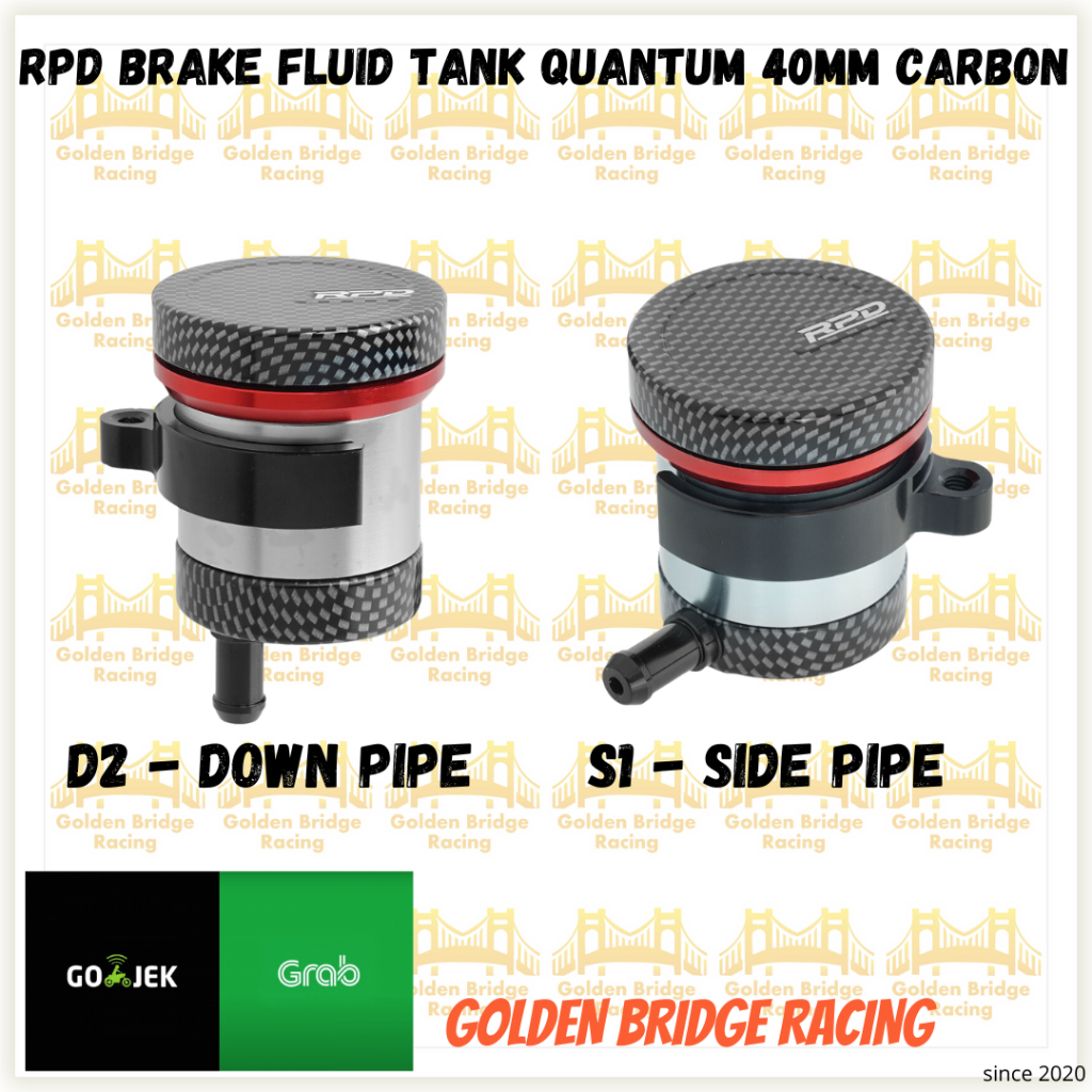 Jual Tabung Minyak Rem RPD Quantum - Desain Carbon, Kapasitas 40ml ...
