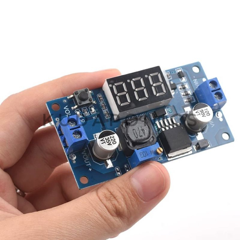 Jual LM2596S LED Voltmeter ADJ DC–DC Step Down Adjustable Power Supply ...