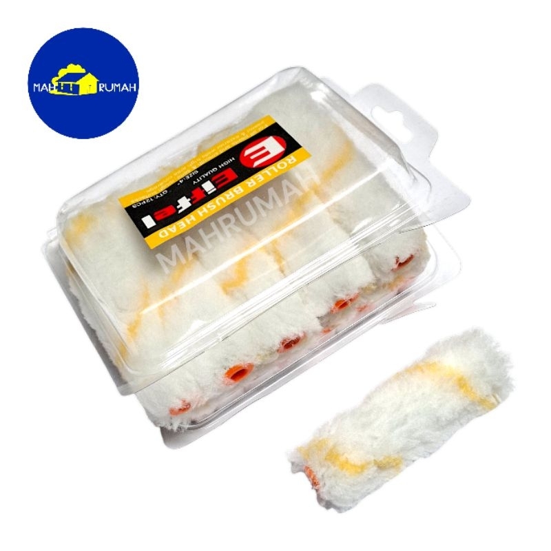 Jual (1pcs) BULU KUAS ROL Refill Isi Kuas Rol Cat Kapal 4