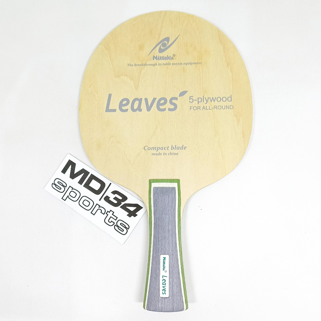 Jual Kayu Nittaku Leaves - blade / kayu / bet pingpong murah 