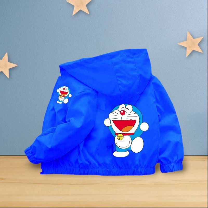 Jual jaket anak pria dan wanita gambar Dora emon,cocok untuk anak di