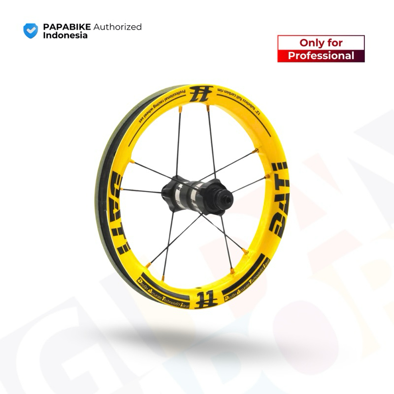 Jual [PRE-ORDER] DATI CARBON WHEELSET S11 BLACK DIAMOND BEARING
