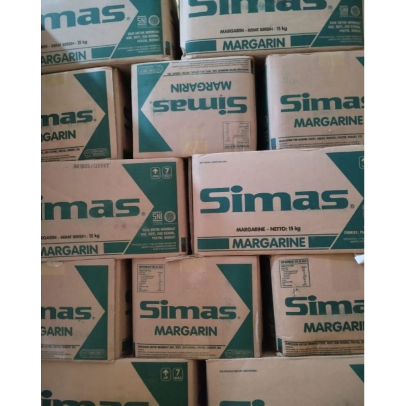 Jual SIMAS MARGARINE 15 KG ( 1 KARTON ) | Shopee Indonesia