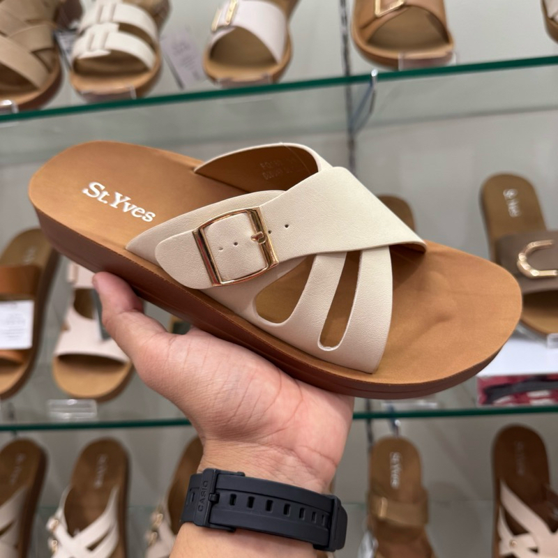 St. Yves Braid Sandal Casual Wanita