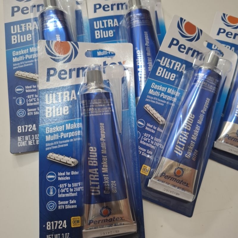 Jual lem permatex ultra blue blok mesin 85g | Shopee Indonesia