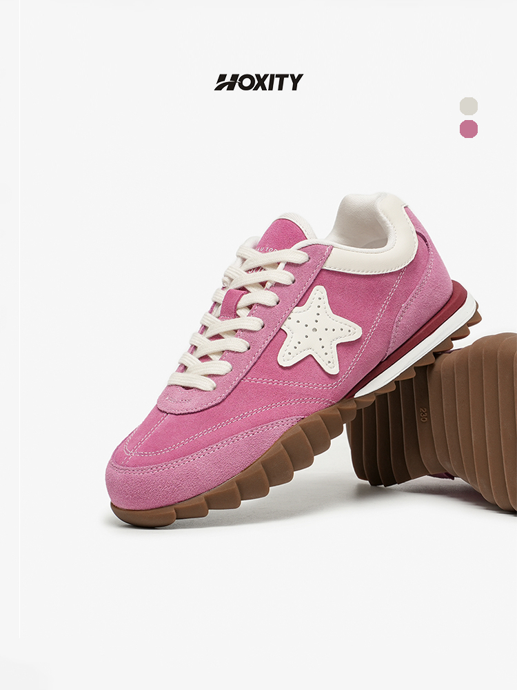 Jual Hoxity -Mia Ungu Sepatu Sneakers Wanita original korea style ...