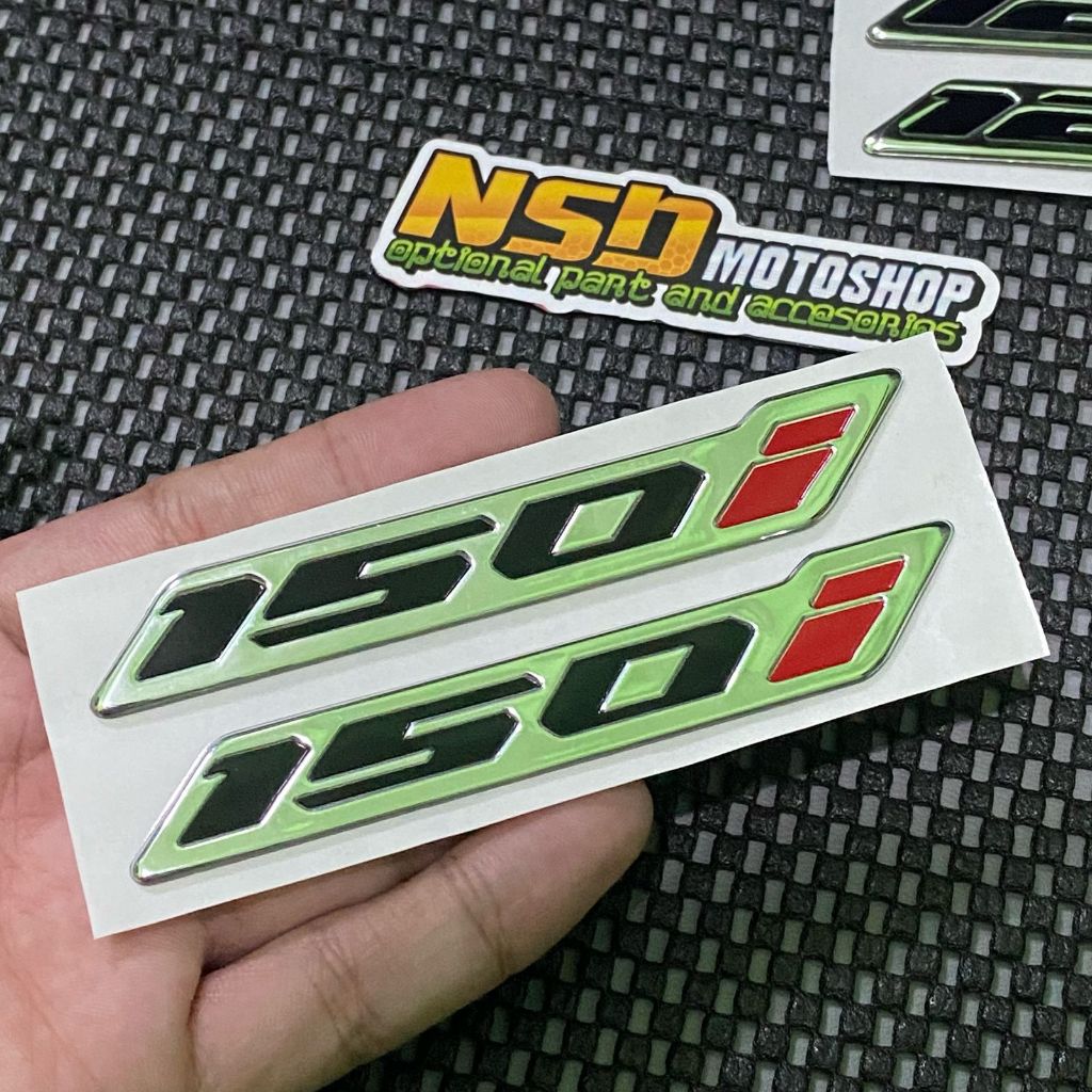 Jual Emblem Click 125i 150i Emblem Click Vario Chrome | Shopee Indonesia