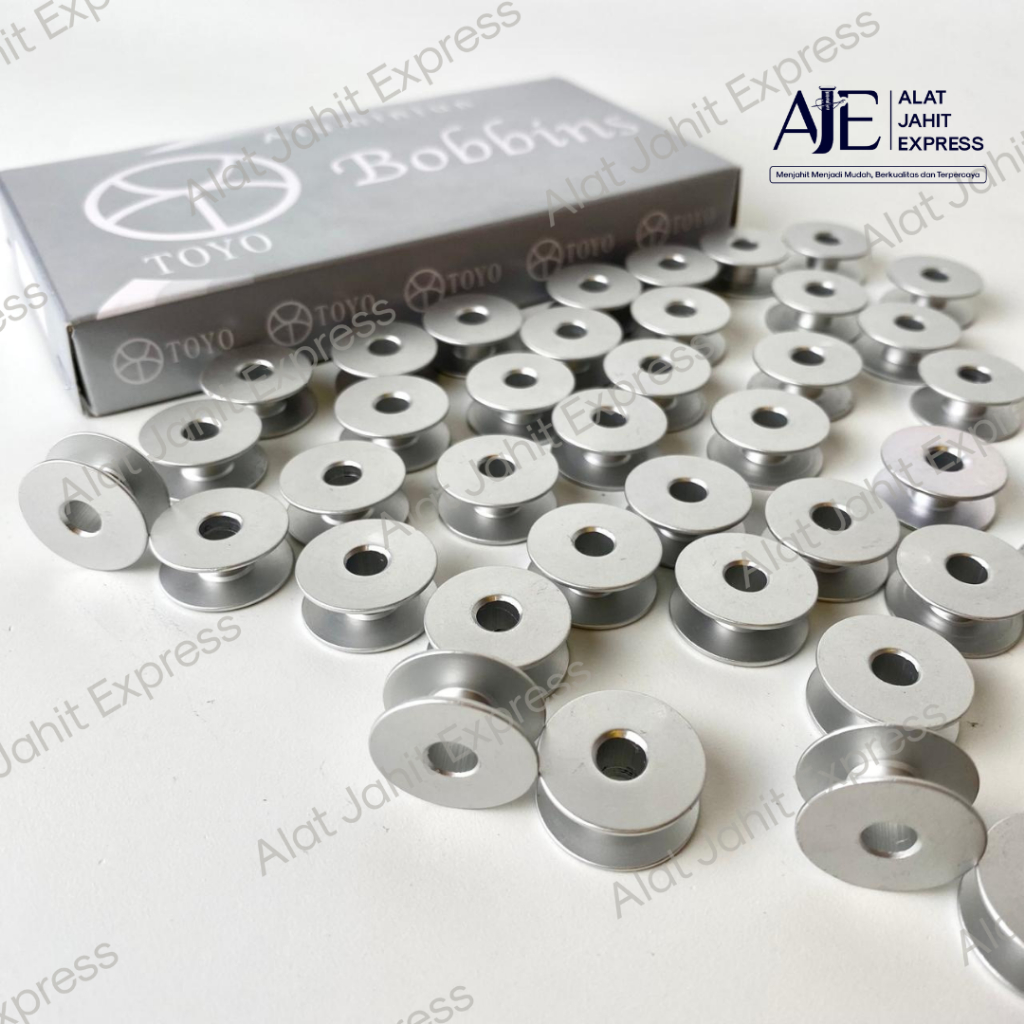 Jual Spul Bobbin Spool Alumunium Mesin Jahit High Speed | Shopee Indonesia