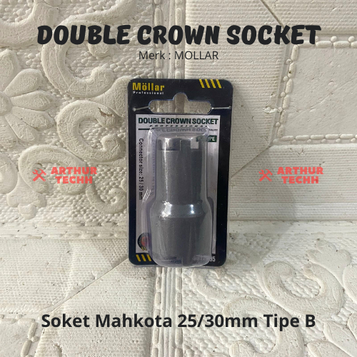 Jual MOLLAR MLR - 69012005 Double Crown Socket | Kunci Mahkota Tipe B ...