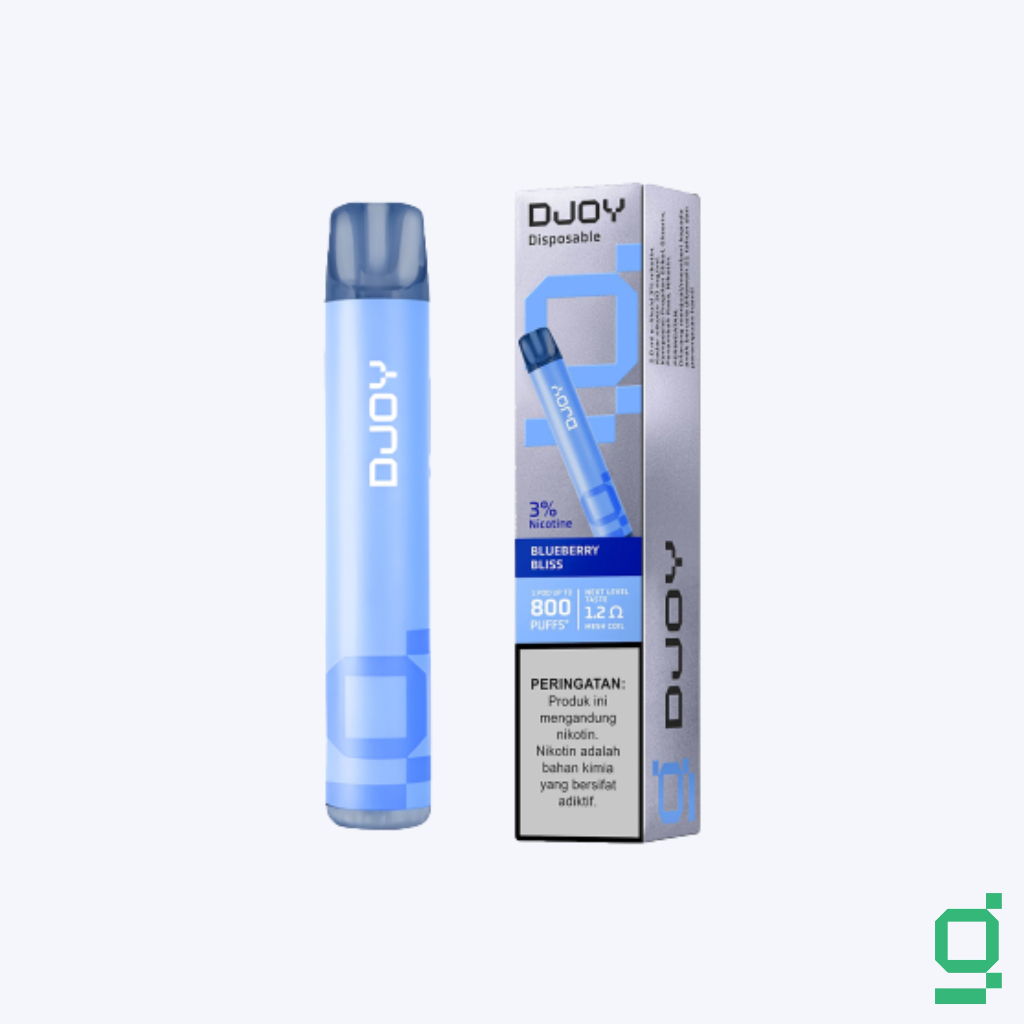 Jual DJOY - Disposable Rokok Elektrik - Blueberry Bliss 2 ml | Shopee ...