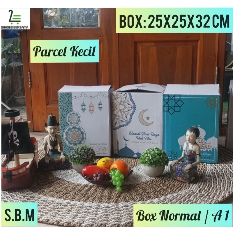 Jual Box Parcel kecil 25x25x33cm/Kardus/Hampers/Parcel/Lebaran ...