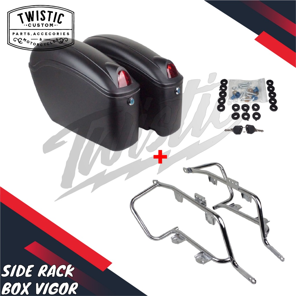 Jual Side Box Side Bag Boks Tas Samping Pannier Bracket Rack Tas