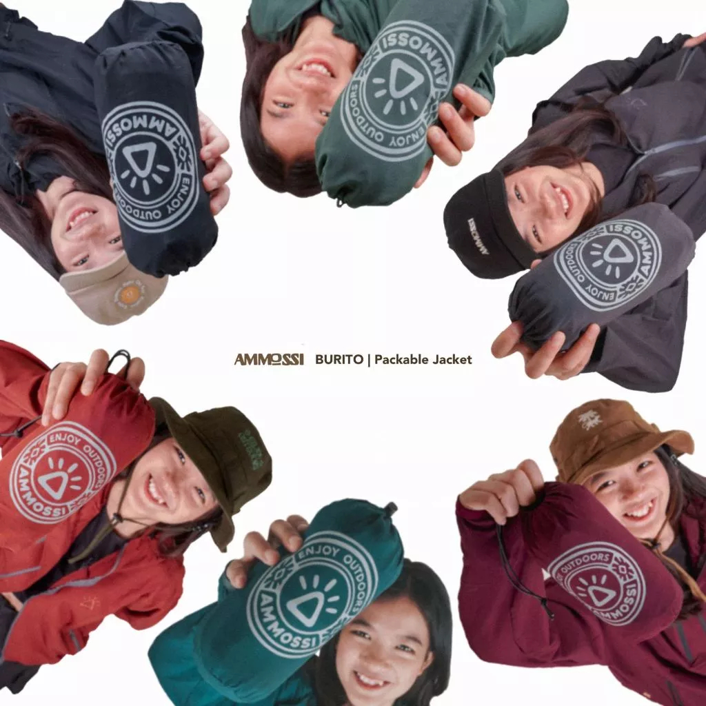 Jual Ammosi Burito Packable Jacket | Shopee Indonesia