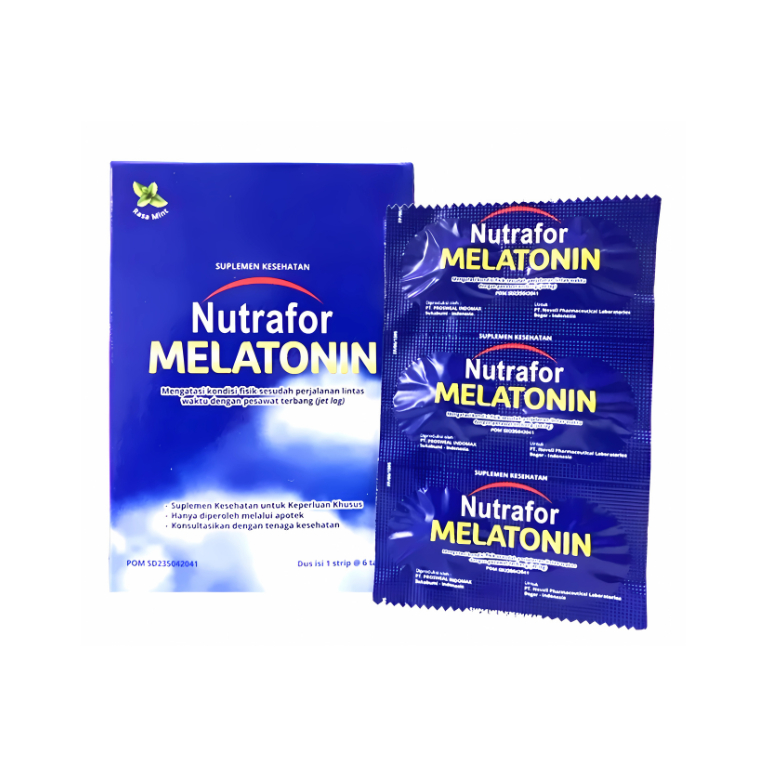 Jual Nutrafor Melatonin Suplemen untuk Kualitas Tidur - 6 Kapsul ...