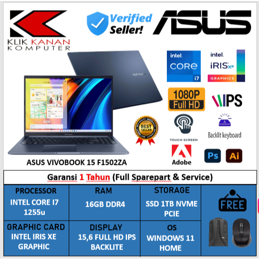 Schermo Asus VivoBook F1502ZA-OS34 15.6 FHD LED IPS