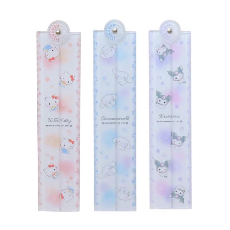 Jual Ruler Foldable 30cm Sanrio Chibi Hello Kitty Cinnamoroll Kuromi ...